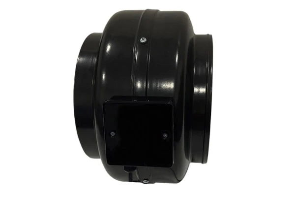 110v 230v Ac Dc Ec Circular Centrifugal Duct Fan Greenhouse Ventilation Industrial Ventilation Pipeline Fans Fume Suction Fan factory