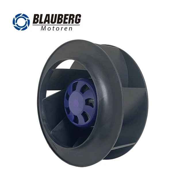 250mm Factory Outlet Round Frame Cooling Fan 115v EC Centrifugal Fan For Ventilation suppliers