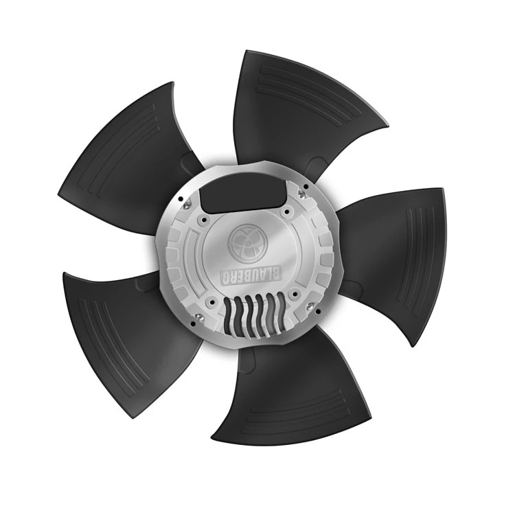 350mm EC Industrial Axial Smoke Exhaust Fan Manufacturer For Cooling Displays factory