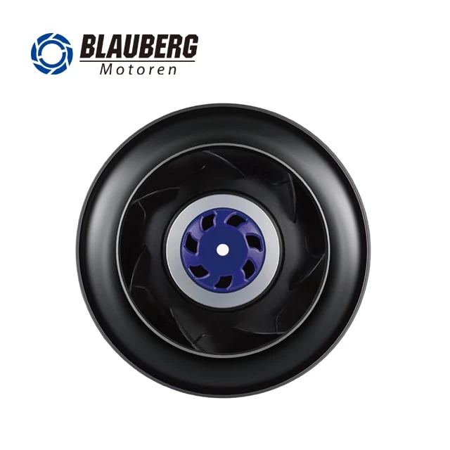 355mm EC/DC External Rotor Motor Radial Backward Curved Centrifugal Fan For Extruders