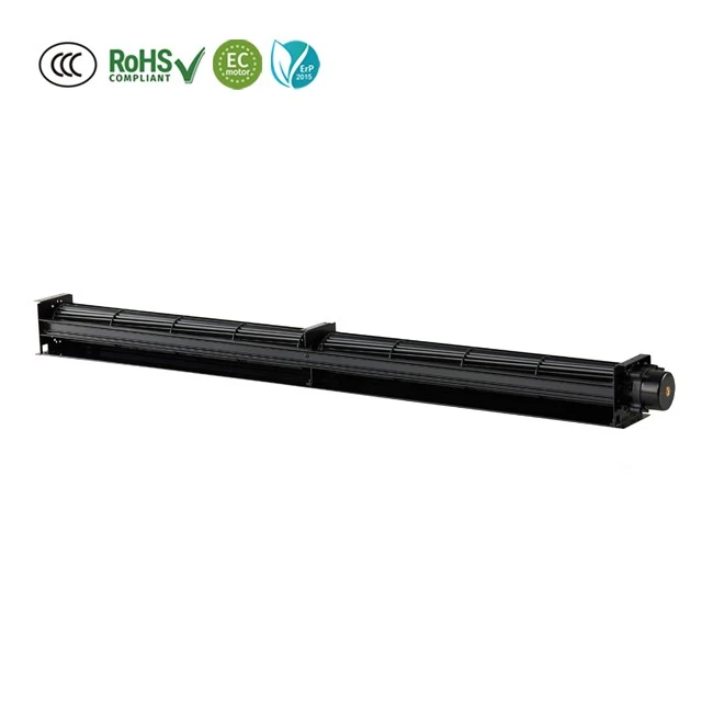 DC 24V Industrial Waterproof Cooling Air Purifier Cross-flow Fan For FFU Application suppliers