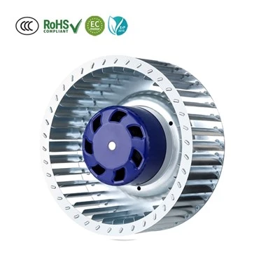 用于热交换器项目的 140mm 48V 直流前弯离心风机