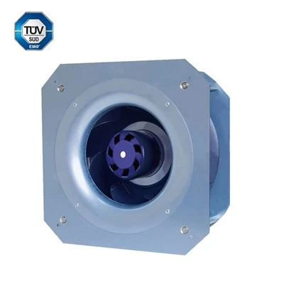 250mm DC 48V 外转子电机 IP55 无刷净化内联冷却风扇